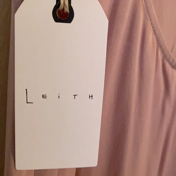 Pink Adobe Velvet & Satin Leith dress size S - Picture 5 of 6